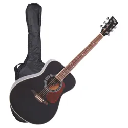 Akustična gitara sa torbom, stalkom i štimerom Vintage V300BKOFT