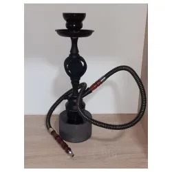 Nargila 40cm Srce Crna