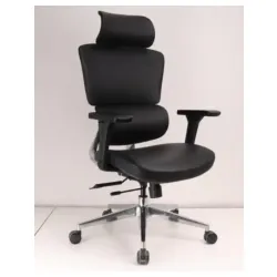 Ergonomska stolica M 802/K, prirodna koža