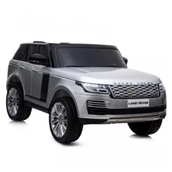 Autić na akumulator Range Rover dvosed licencirani metalik srebrni