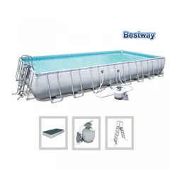 Bazen za dvorište 956x488x132cm Power Steel Bestway 56623