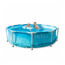 Bazen Intex metal frame Beachside 305x76 cm sa filter pumpom
