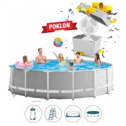 Bazen Intex Prism frame 457x107cm komplet+POKLON