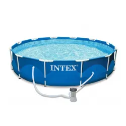 Bazen Intex Steel Frame 366x76cm sa filter pumpom