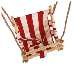 Baby ljuljaška crveno bela