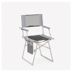 Stolica za kampovanje comfort siva 