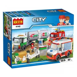 Cogo 4142  kocke 617 delova Spasioci