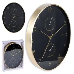Vilde 569934 Zidni sat sa termometrom 27cmx34,5cm
