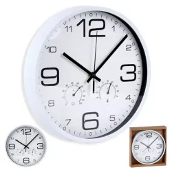 Vilde 569939 Zidni sat sa termometrom 30cm