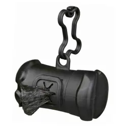 Dispenzer za higijenske kesice sa kukom za kačenje Crna