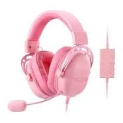 Redragon aurora wired headset pink
