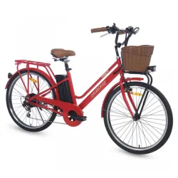 Električni bicikl California crvena 26" in