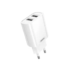 REMAX Strujni punjač 2xUSB RP-U35, beli