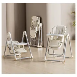 Hranilica i ljuljaska 2 u 1 bela