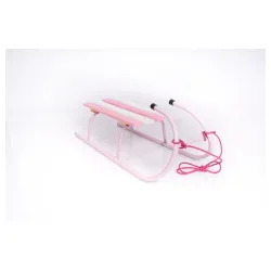 Sanke M Line sa metalnom konstrukcijom i plastičnim lestvicama roze belo