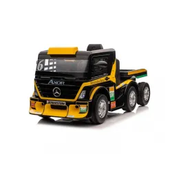 Kamion sa prikolicom Mercedes Benz na akumulator model 283 žuti