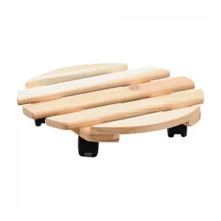 Prenosni stalak za saksije boja drveta Kesper KSP69104