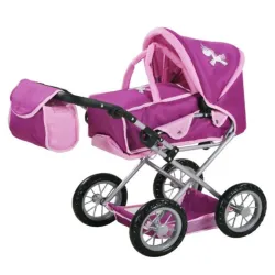 Kolica za lutke Knorr Ruby jednorog Ljubičasta