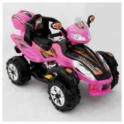 Motor na akumulator Bagi Quad pink