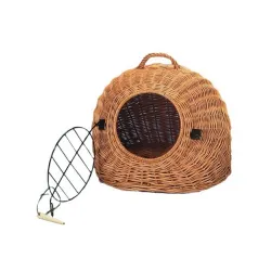 Pletena kućica za pse sa žičanim vratima 45 cm Trixie