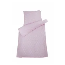 Dečija posteljina 160X110cm pink stars