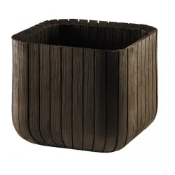 Saksija Cube Planter M braon