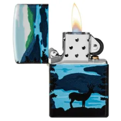 Zippo Upaljač Deer Landscape Design