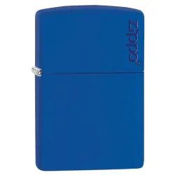 Zippo upaljač Royal Blue Matte Logo