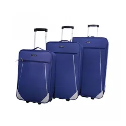 Set kofera 3/1 Malaga plava