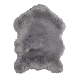 Tepih veštačka jagnjeća koža grey