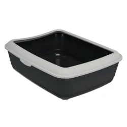 Toalet za mačke sa okvirom Classic sive boje