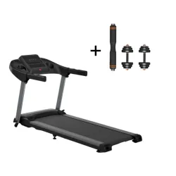 Traka za trcanje crna XIAOMI Ovicx A2S + set tegova od 15 kg