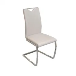 Trpezarijska stolica X-898 Noge hrom/Siva 779-019