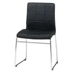Trpezarijska stolica Square crna