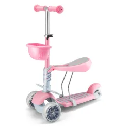 Trotinet za decu sa sedistem 3 u 1 model TS-210-3 pink