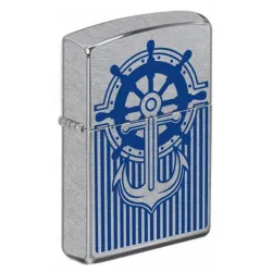 Upaljač Zippo Street Chrome Nautical