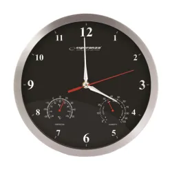 Zidni sat Esperanza EHC008K - Crni