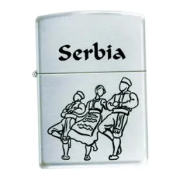 Zippo upaljač Serbian dance