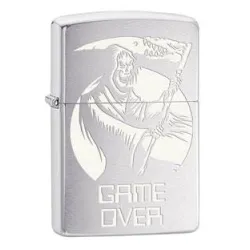 Zippo upaljač Skull Game over design Z29696